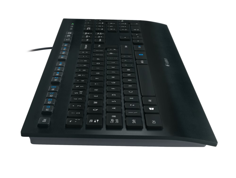 Logitech K280e toetsenbord USB QWERTY US International Zwart – 3