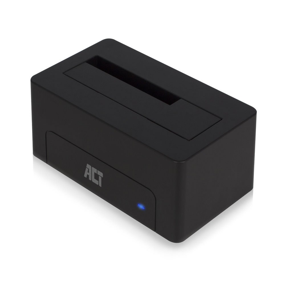 ACT AC1500 basisstation voor opslagstations USB 3.2 Gen 1 (3.1 Gen 1) Type-A Zwart – 2
