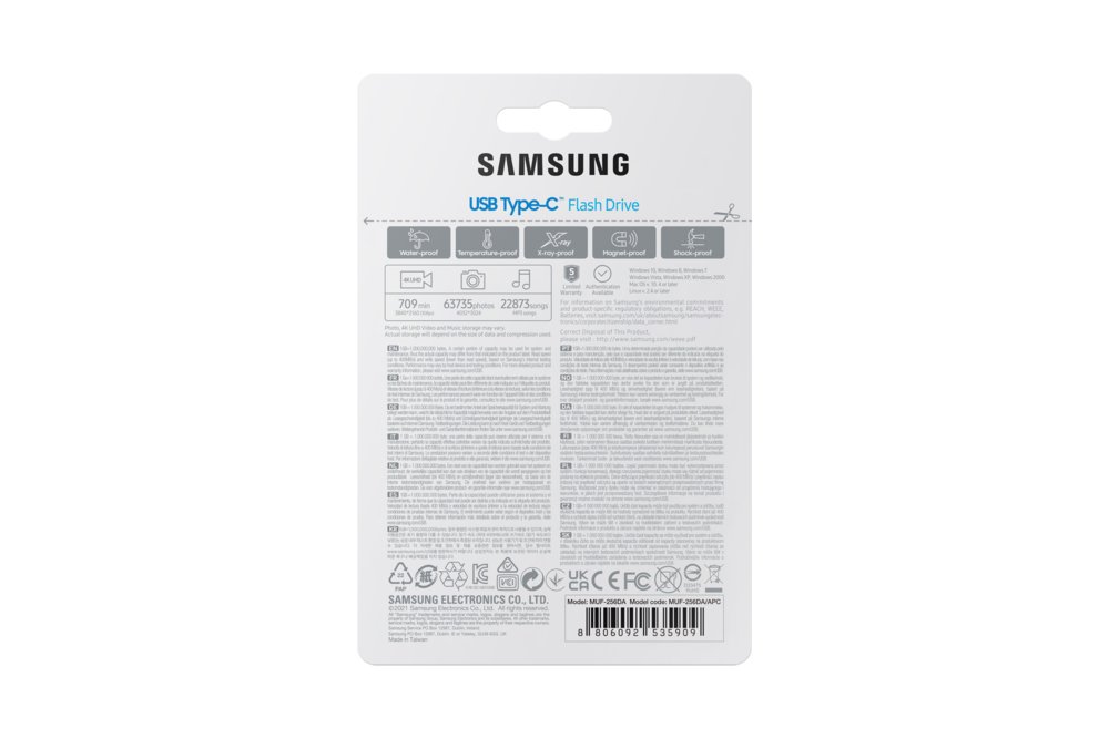 Samsung MUF-256DA USB flash drive 256 GB USB Type-C 3.2 Gen 1 (3.1 Gen 1) Blauw – 9
