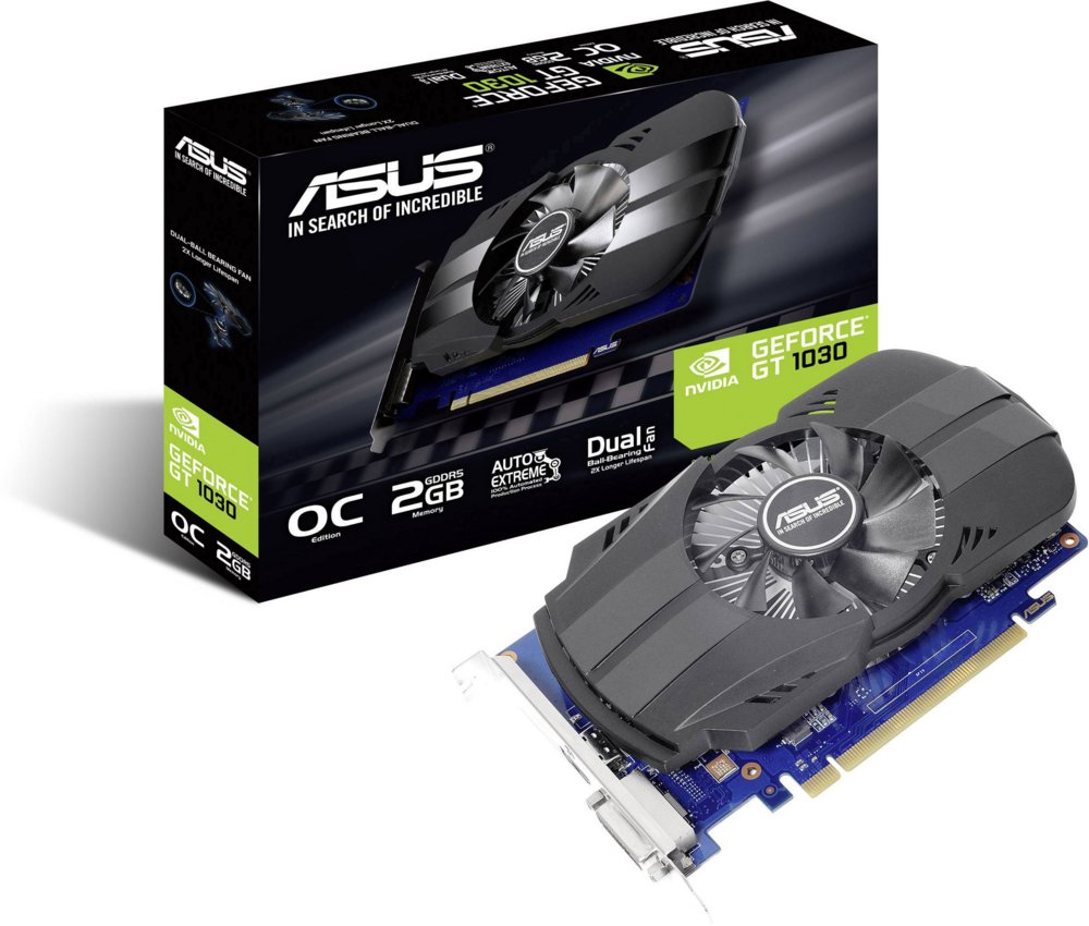 ASUS PH-GT1030-O2G NVIDIA GeForce GT 1030 2 GB GDDR5 – 0