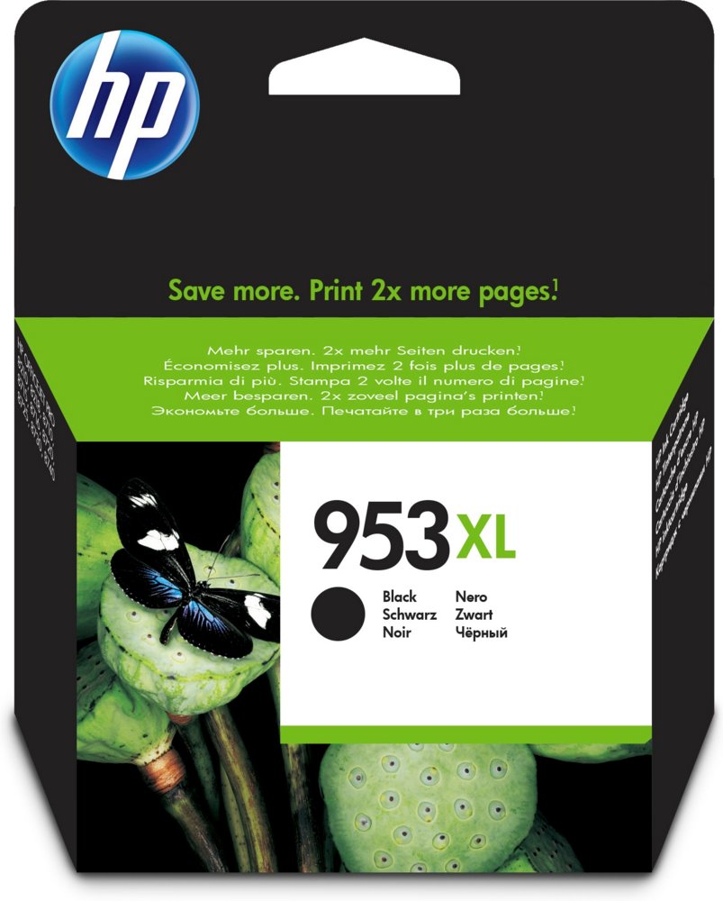 HP 953XL originele high-capacity zwarte inktcartridge – 2