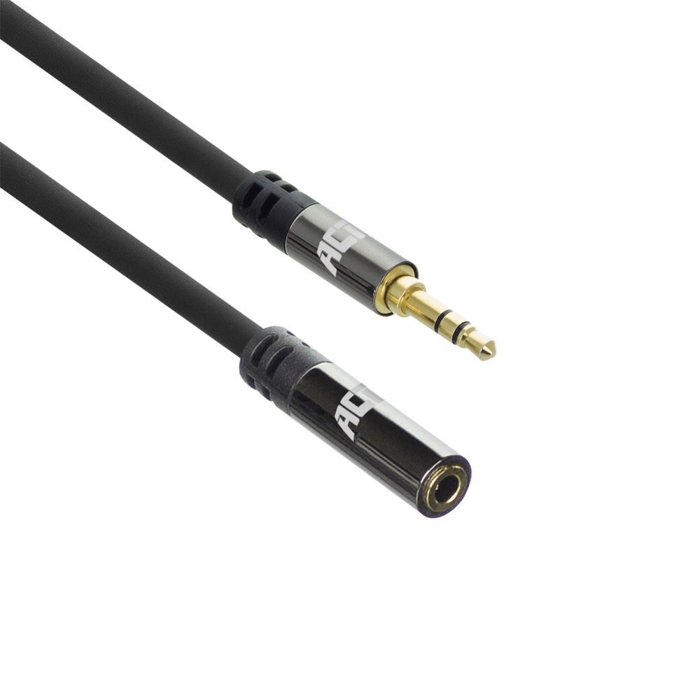 ACT AC3617 audio kabel 5 m 3.5mm Zwart – 0