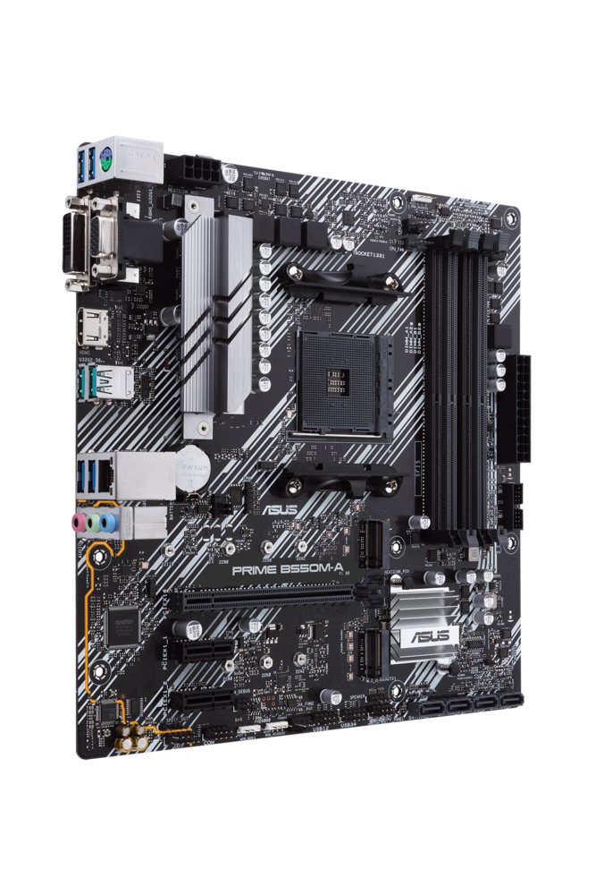 ASUS PRIME B550M-A AMD B550 Socket AM4 micro ATX – 2