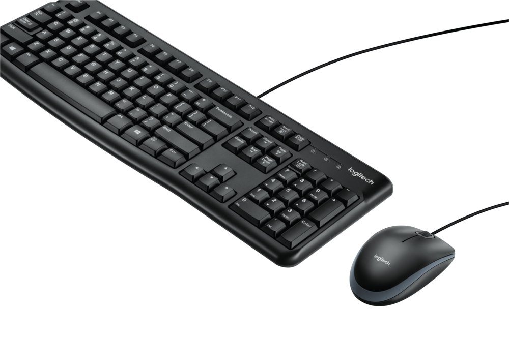 Logitech Desktop MK120 toetsenbord USB QWERTY US International Zwart – 2