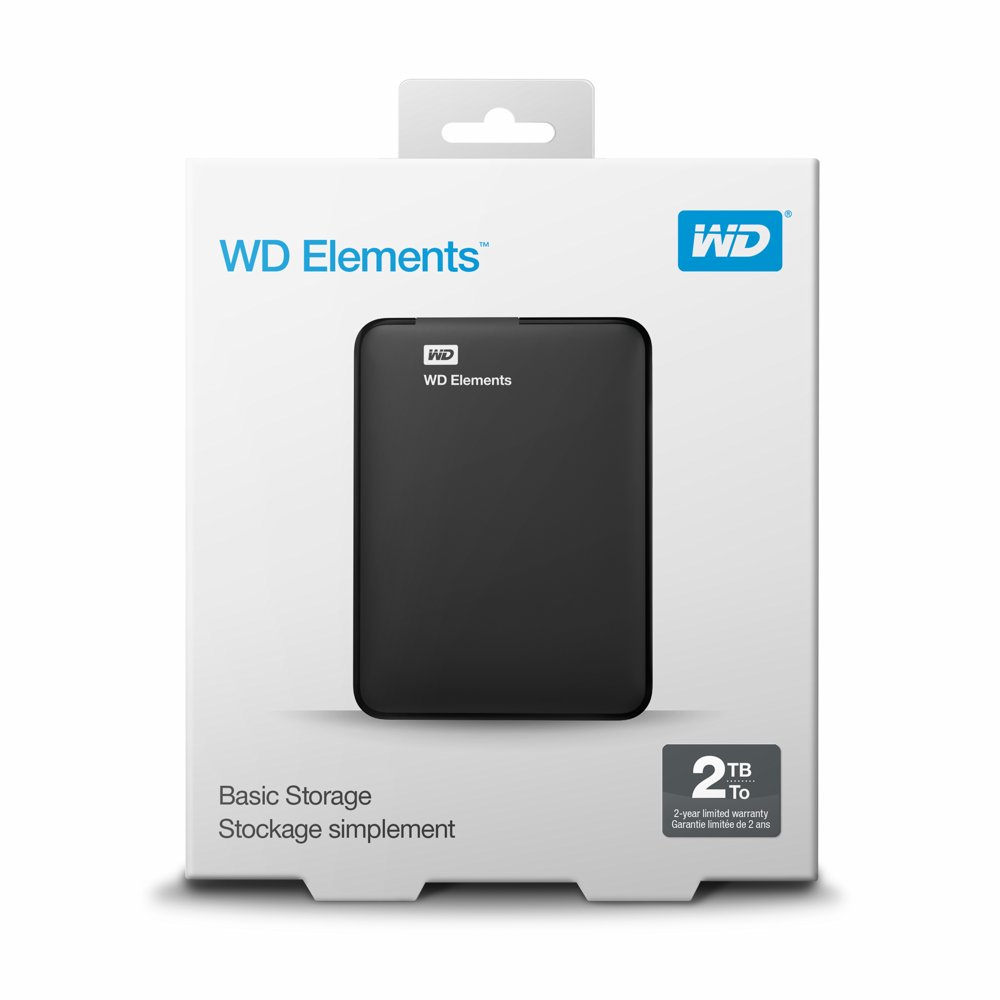 HDD EXT. WD Elements Portable 2.5 Inch 2TB, Zwart – 3