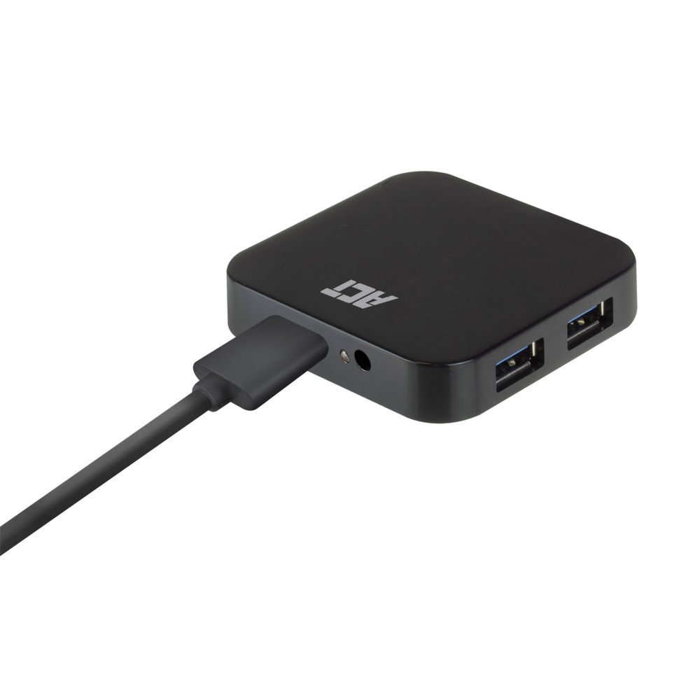 ACT AC6305 interface hub USB 3.2 Gen 1 (3.1 Gen 1) Type-A 5000 Mbit/s Zwart – 2