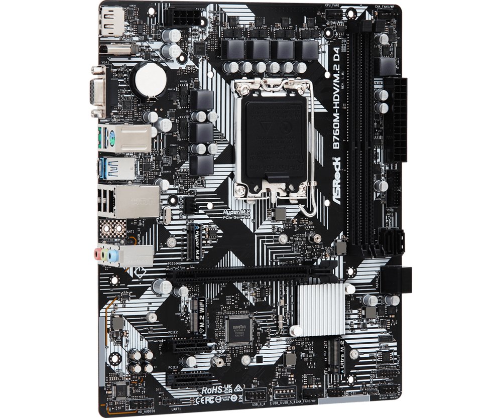 Asrock B760M-HDV/M.2 D4 Intel B760 LGA 1700 micro ATX – 4