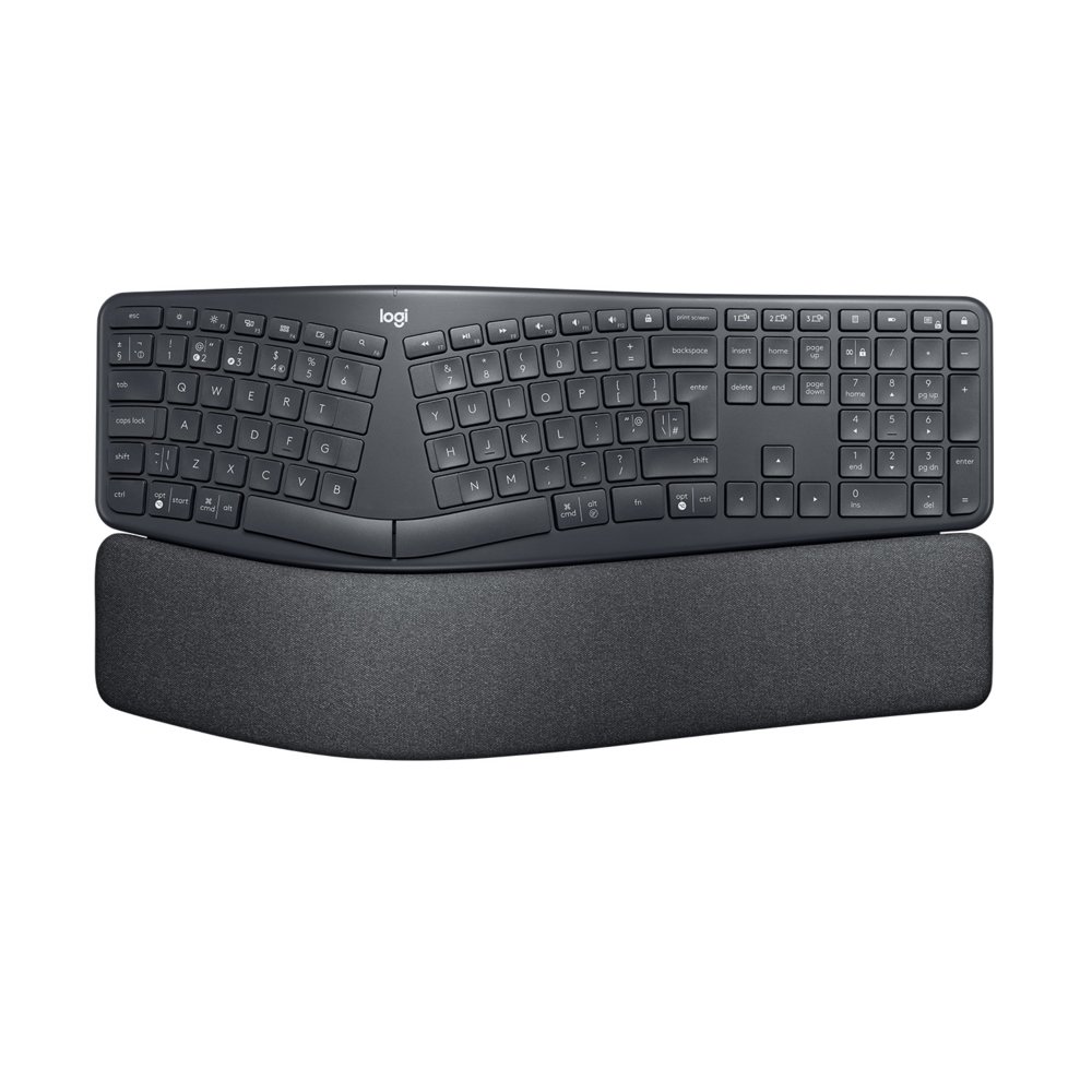 Logitech Ergo K860 toetsenbord RF-draadloos + Bluetooth US International Zwart – 3