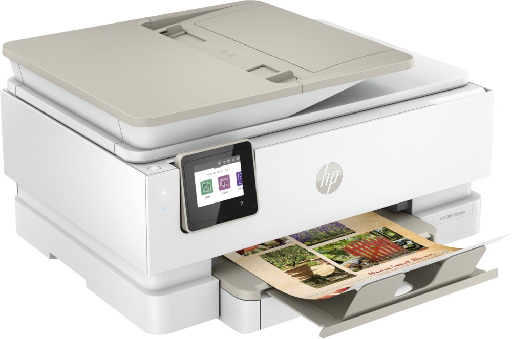 HP ENVY HP Inspire 7920e All-in-One printer, Kleur, Printer voor Thuis en thuiskantoor, Printen, kopiëren, scannen, Draadloos; HP+; Geschikt voor HP Instant Ink; Automatische documentinvoer – 4