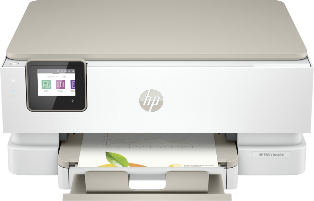 HP ENVY HP Inspire 7220e All-in-One printer, Kleur, Printer voor Home, Printen, kopiëren, scannen, Draadloos; HP+; Geschikt voor HP Instant Ink; Scan naar pdf – 1