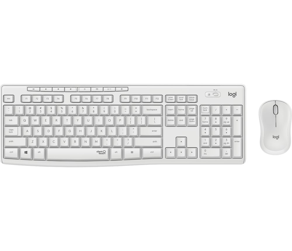 Logitech MK295 toetsenbord RF Draadloos QWERTY US International Wit – 0