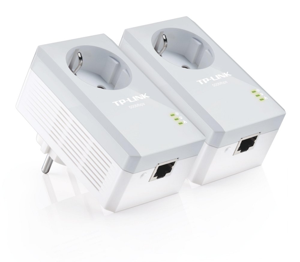 TP-LINK TL-PA4010P KIT V5 PowerLine-netwerkadapter 600 Mbit/s Ethernet LAN Wit 2 stuk(s) – 0