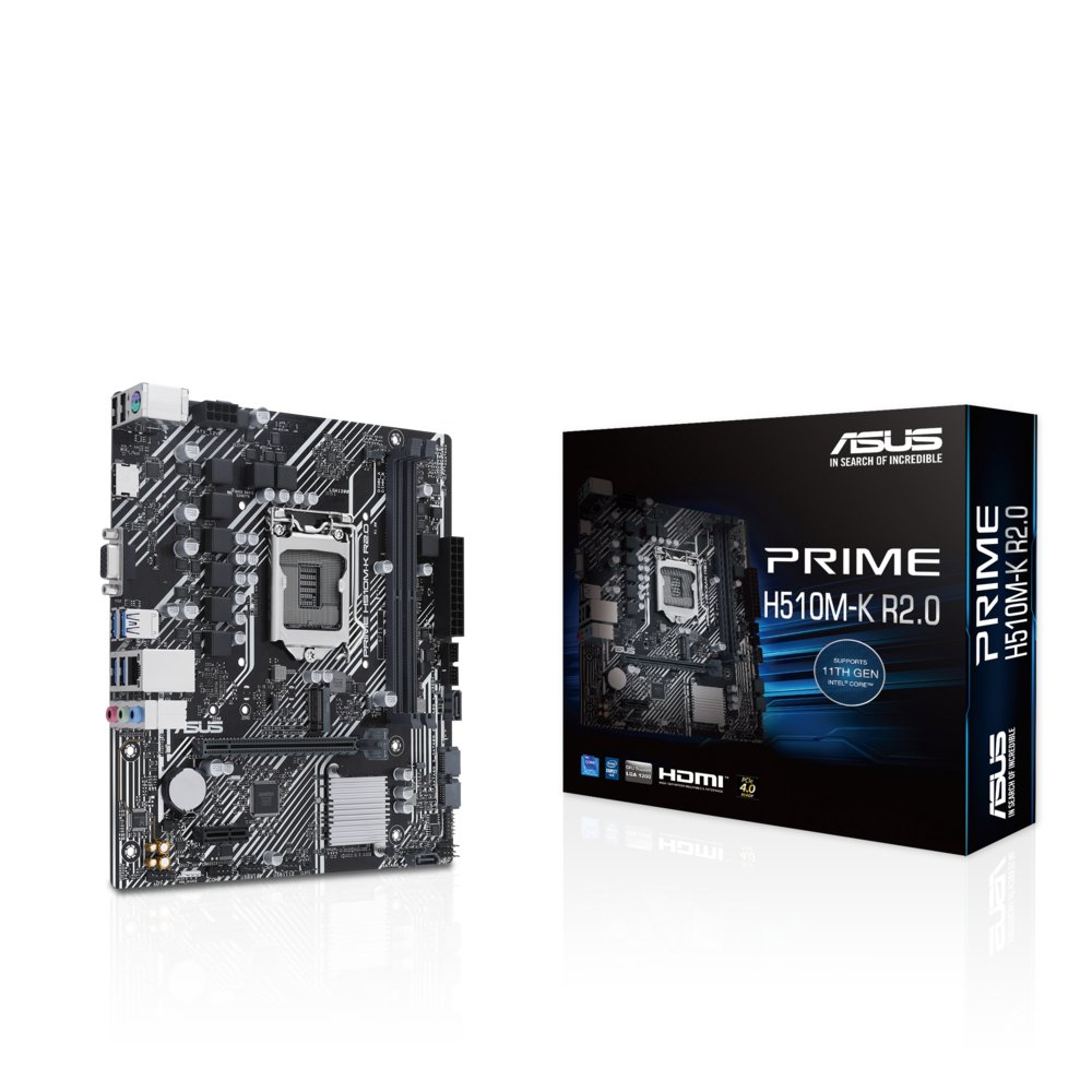 ASUS PRIME H510M-K R2.0 Intel H470 LGA 1200 (Socket H5) micro ATX – 1