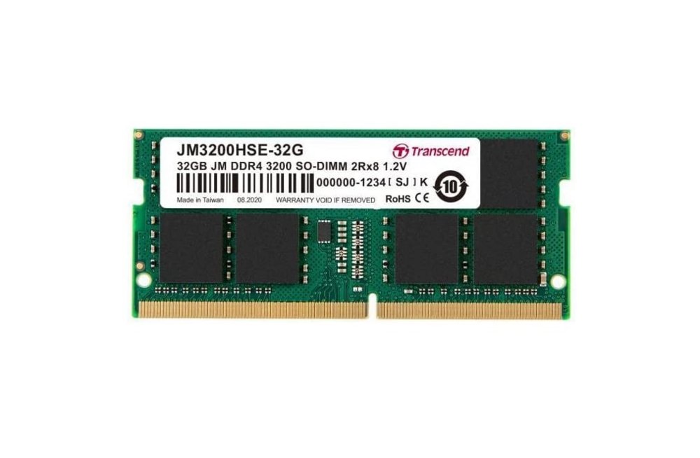 MEM Transcend 32GB DDR4 3200MHZ SO-DIMM CL22 – 0