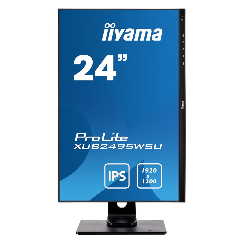 iiyama ProLite XUB2495WSU-B3 computer monitor 61,2 cm (24.1″) 1920 x 1200 Pixels WUXGA LED Zwart – 0
