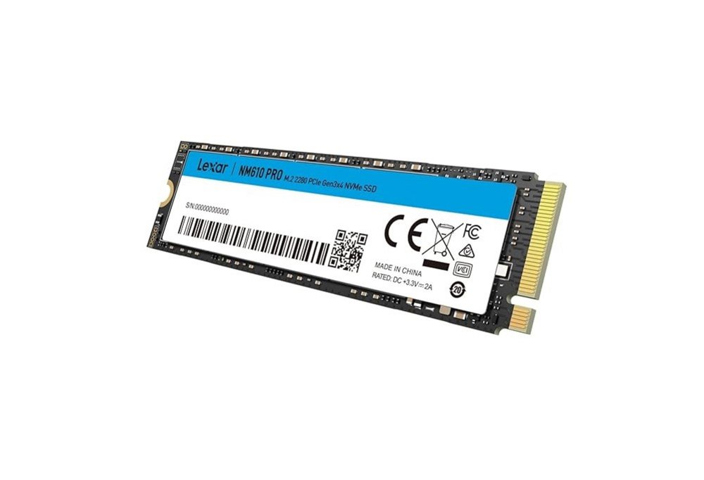 Lexar NM610 PRO M.2 500 GB PCI Express 3.0 NVMe – 0
