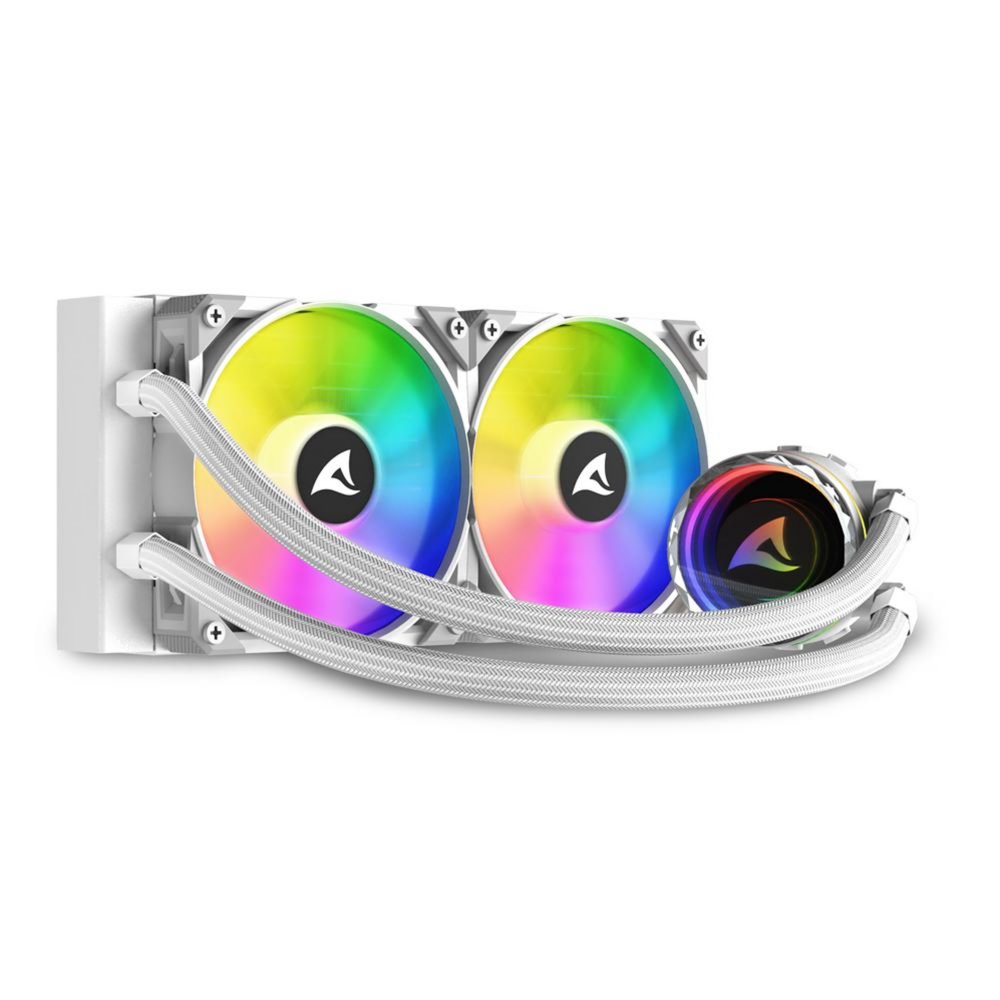 Sharkoon S80 White RGB AIO – 5