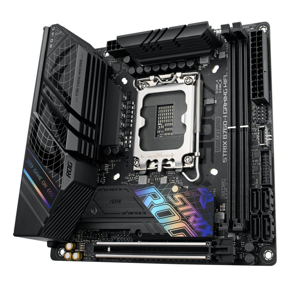 ASUS ROG STRIX B760-I GAMING WIFI Intel B760 LGA 1700 mini ITX – 7