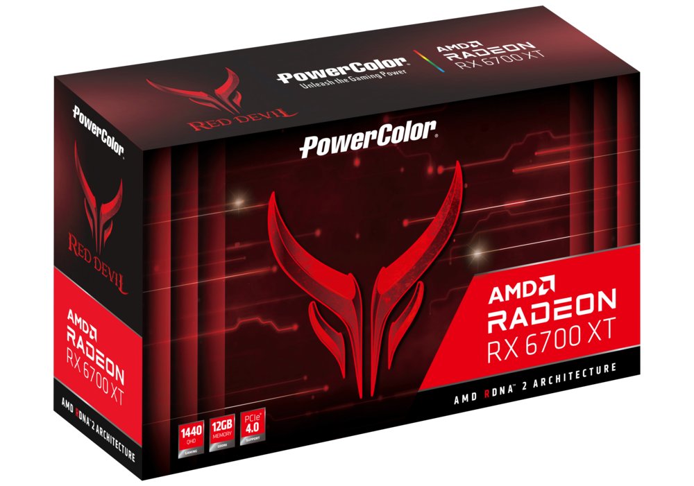 VGA PowerColor Red Devil AMD Radeon RX 6700XT 12 GB GDDR6 – 5