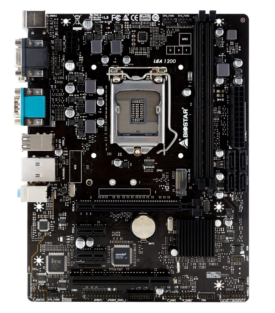 Biostar H410MHG moederbord Intel H410 LGA 1200 micro ATX – 0