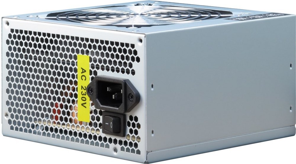 Inter-Tech SL-500 Plus power supply unit 500 W 20+4 pin ATX ATX Zilver – 2