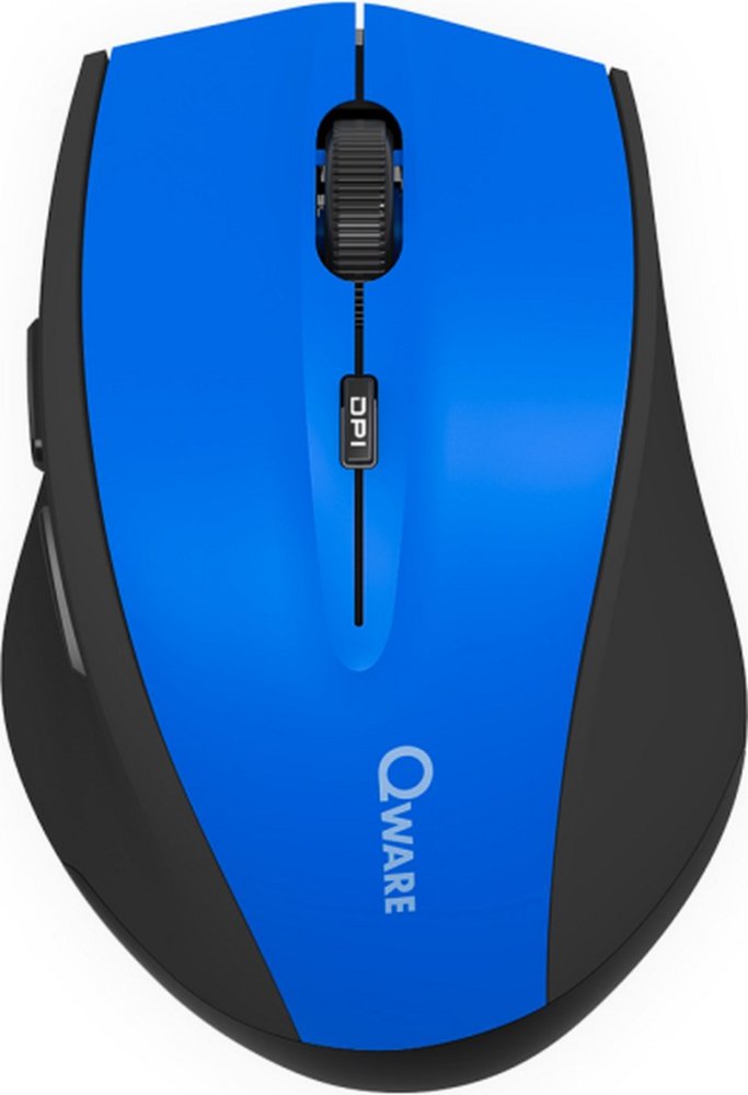 QWARE Wireless Mouse Bolton Blauw – 0