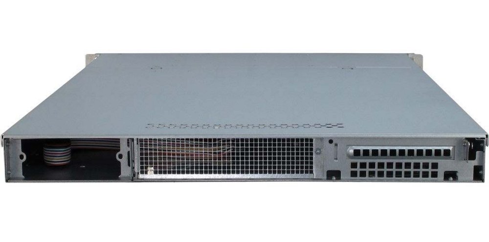 Inter-Tech IPC 1U-1404 Rack Zwart, Roestvrijstaal – 8