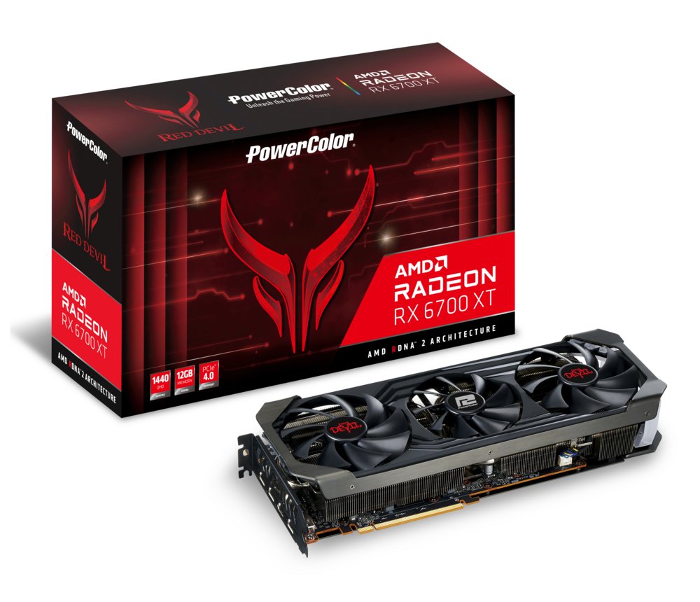 VGA PowerColor Red Devil AMD Radeon RX 6700XT 12 GB GDDR6 – 6