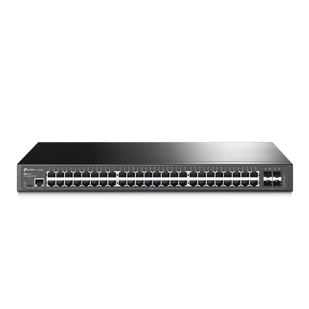 TP-Link TL-SG3452 netwerk-switch Managed L2 Gigabit Ethernet (10/100/1000) Zwart – 0