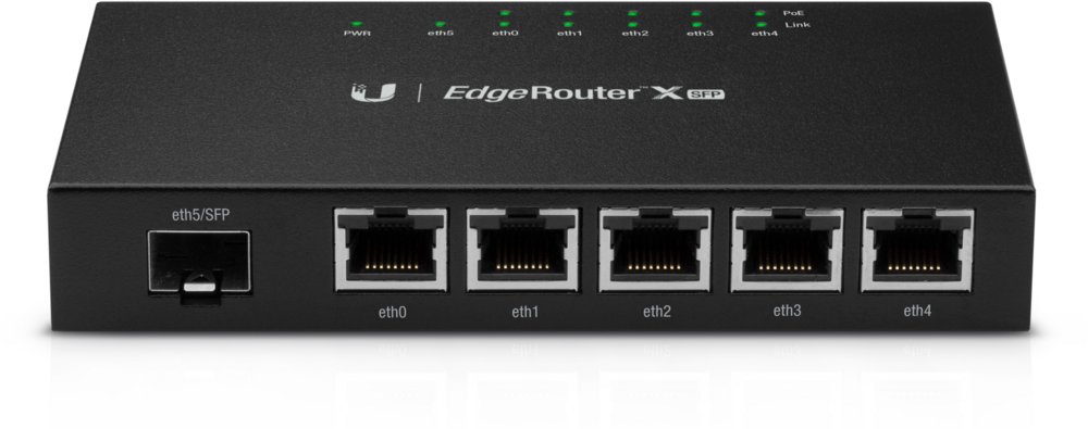 Ubiquiti Networks ER-X-SFP bedrade router Zwart – 0