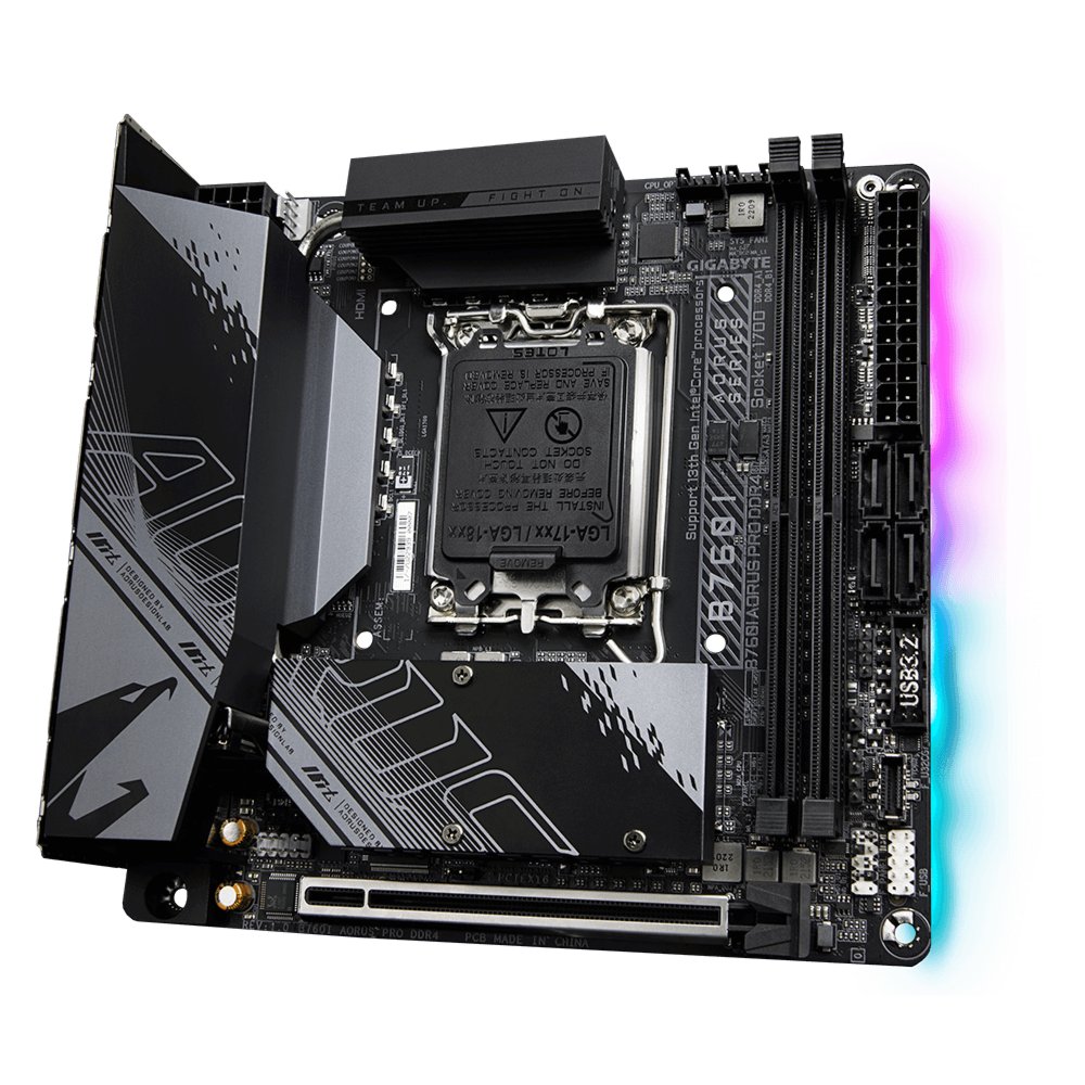 Gigabyte B760I AORUS PRO DDR4 moederbord Intel B760 Express LGA 1700 mini ITX – 2