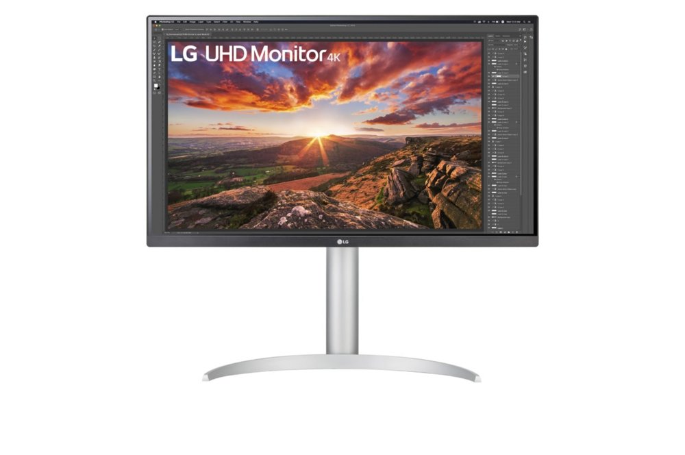 LG 27UP85NP-W computer monitor 68,6 cm (27″) 3840 x 2160 Pixels 4K Ultra HD LED Zilver – 0