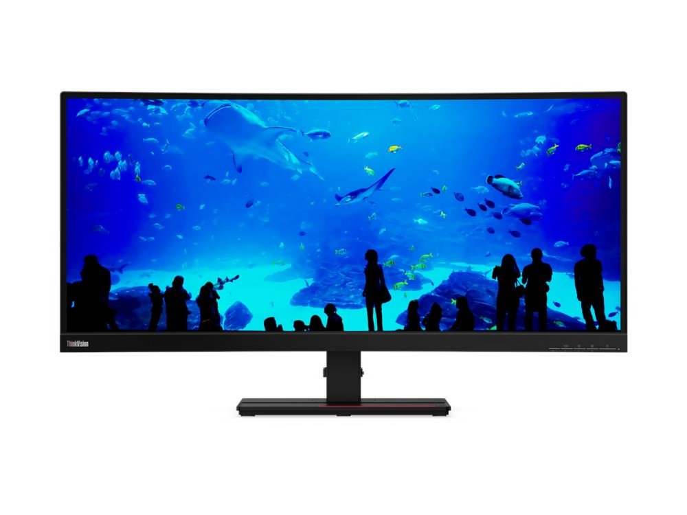 Lenovo ThinkVision T34w-20 86,4 cm (34″) 3440 x 1440 Pixels UltraWide Quad HD LCD Zwart – 1