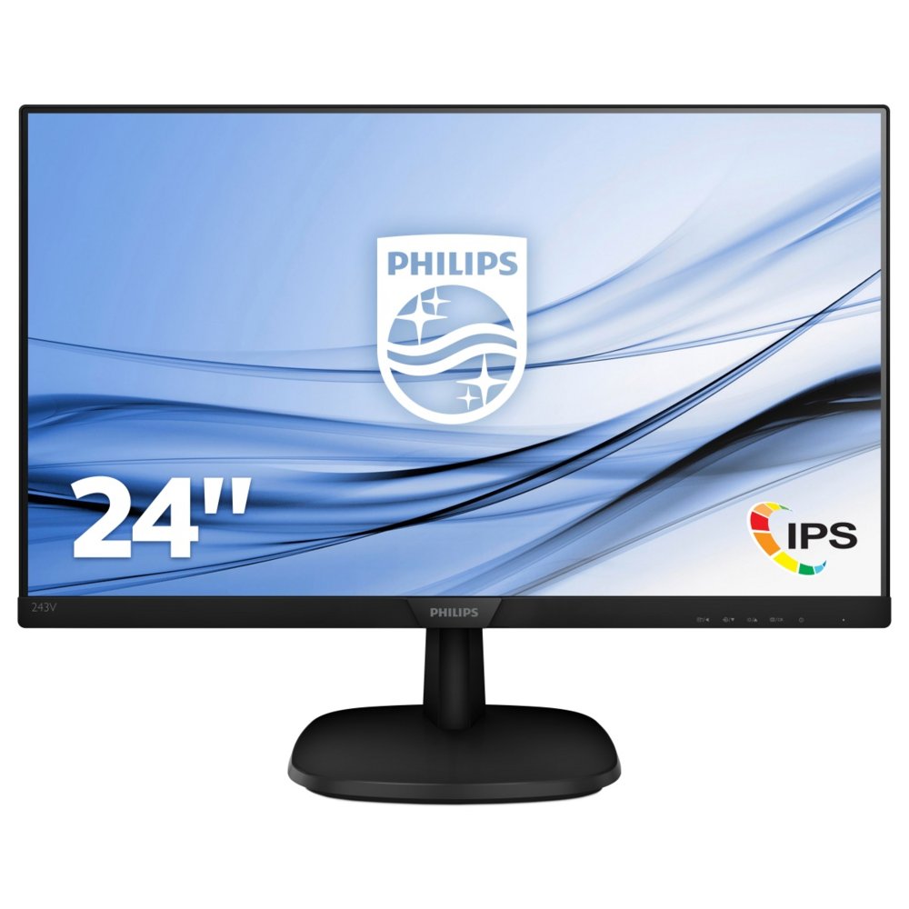 Philips V Line Full HD LCD-monitor 243V7QDSB/00 – 0