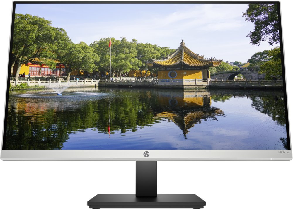 HP 24mq 60,5 cm (23.8″) 2560 x 1440 Pixels Quad HD LCD Zwart, Zilver – 0