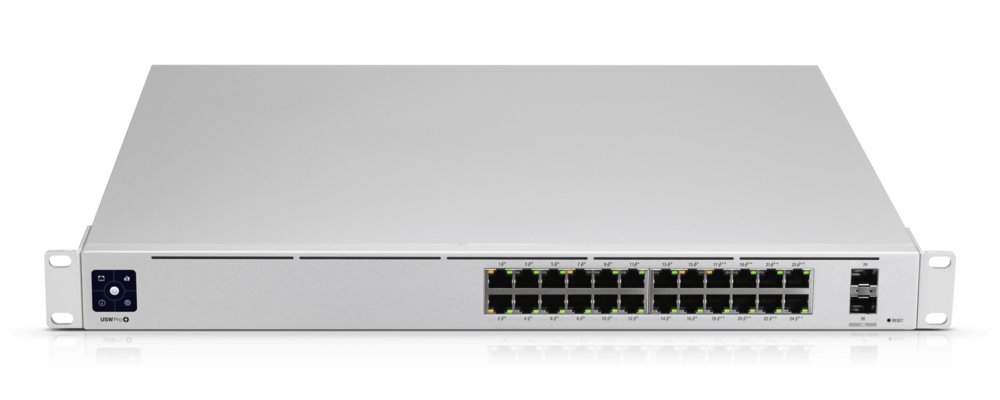 Ubiquiti UniFi USW-PRO-24 netwerk-switch Managed L2/L3 Gigabit Ethernet (10/100/1000) Zilver – 0