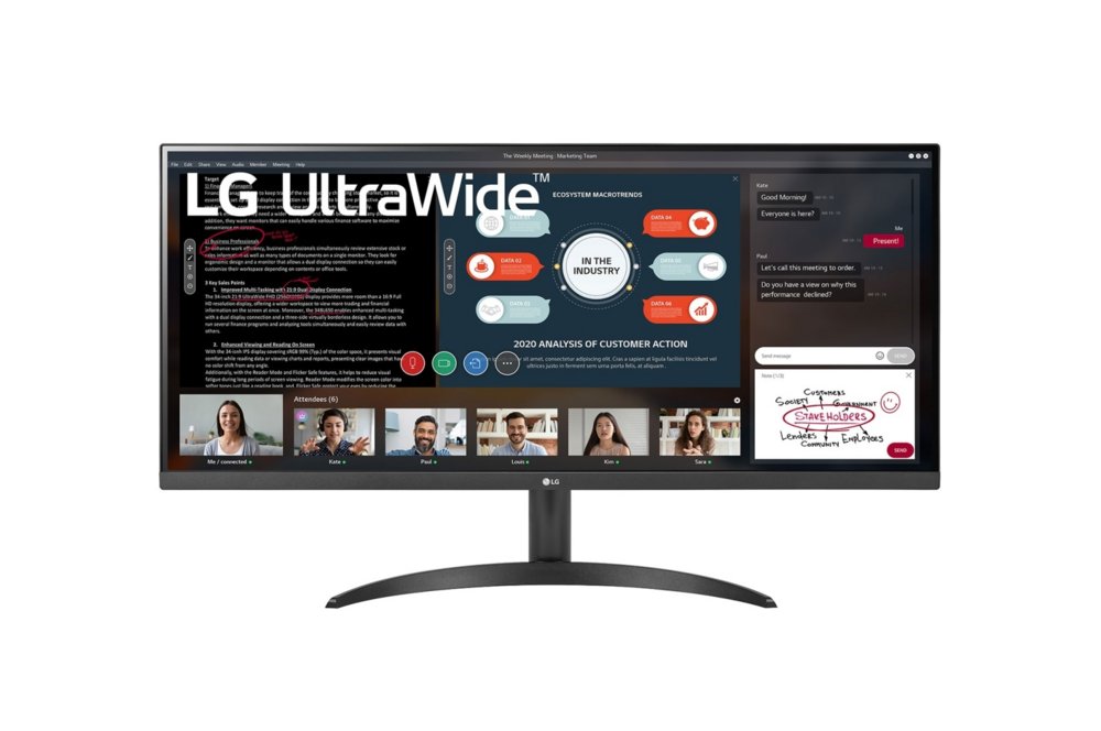 LG 34WP500-B 86,4 cm (34″) 2560 x 1080 Pixels UltraWide Full HD LED Zwart – 0
