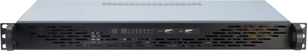Inter-Tech 1U K-125L mini ITX Grijs – 1