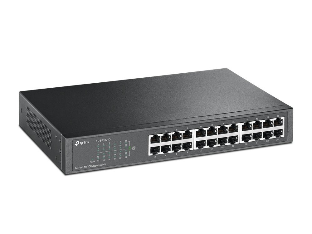 TP-LINK TL-SF1024D netwerk-switch Fast Ethernet (10/100) Zwart – 1