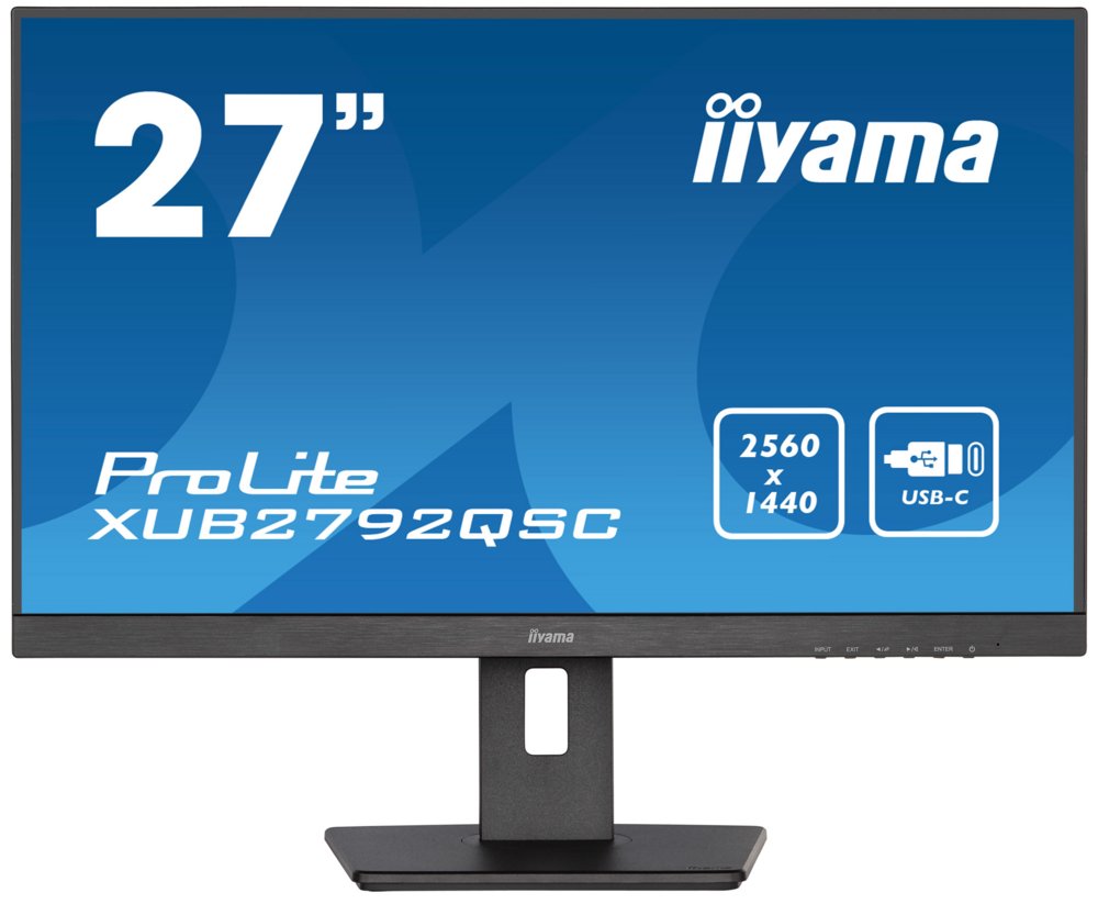 iiyama ProLite 68,6 cm (27″) 2560 x 1440 Pixels Wide Quad HD LED Zwart – 0