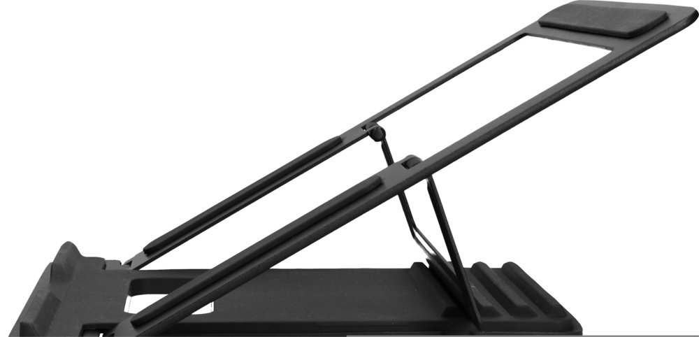 Mobiparts Laptop Stand Holder Metal – Black – 2