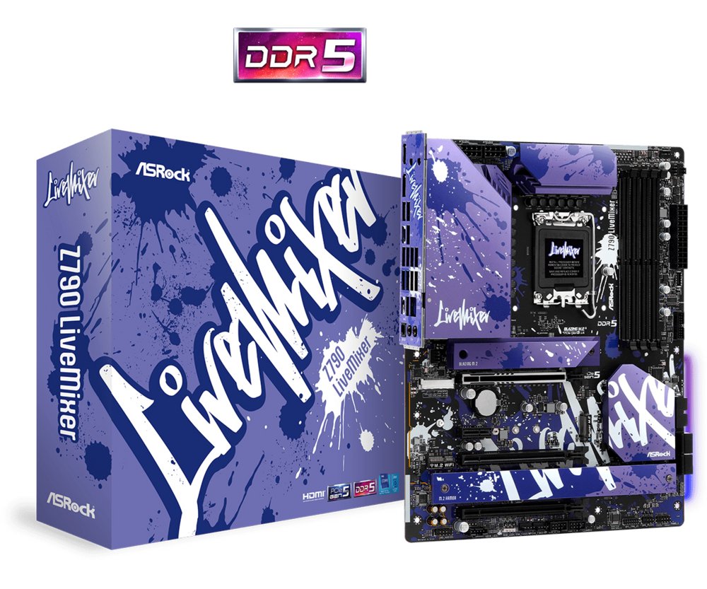 Asrock Z790 LiveMixer Intel Z790 LGA 1700 ATX – 0