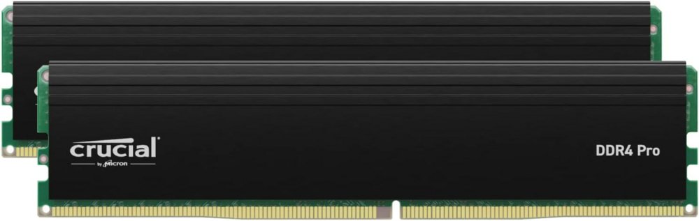 MEM Crucial Pro 32GB DDR4 2 X 32GB 3200 DIMM CL22 Intel XMP – 0