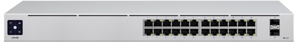 Ubiquiti UniFi USW-24 netwerk-switch Managed L2 Gigabit Ethernet (10/100/1000) Zilver – 0