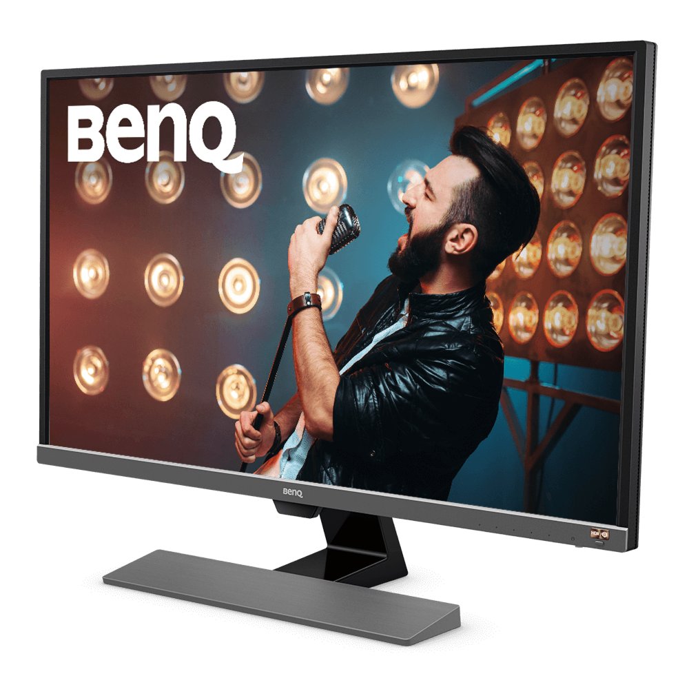 BenQ/ EW3270U 80 cm (31.5″) 3840 x 2160 Pixels 4K Ultra HD LED Zwart, Grijs, Metallic – 4