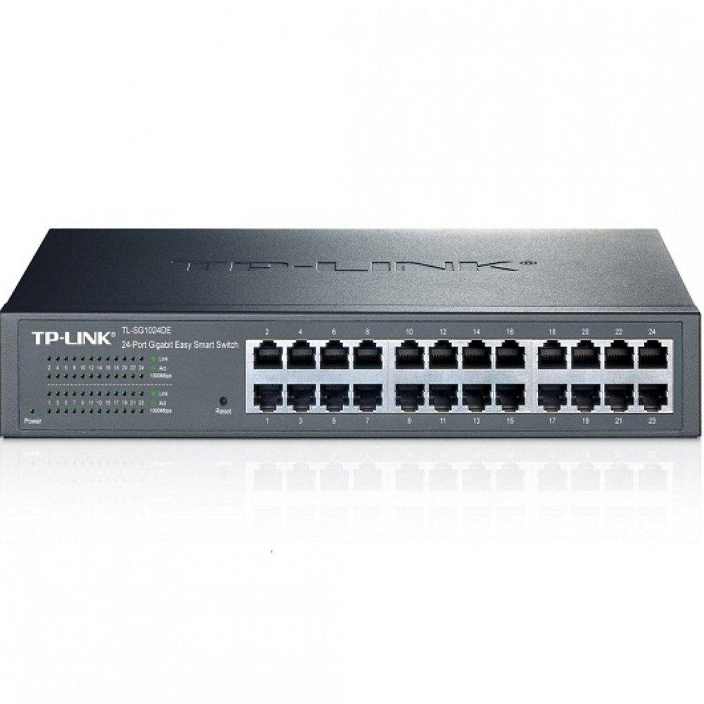 TP-LINK TL-SG1024DE Managed L2 Gigabit Ethernet (10/100/1000) Zwart – 0