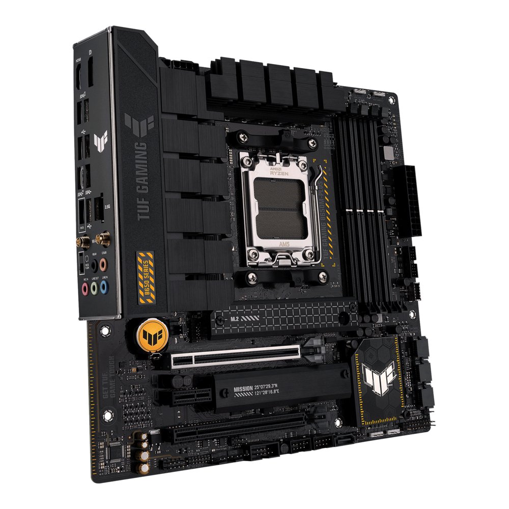 ASUS TUF GAMING B650M-PLUS WIFI AMD B650 Socket AM5 micro ATX – 9