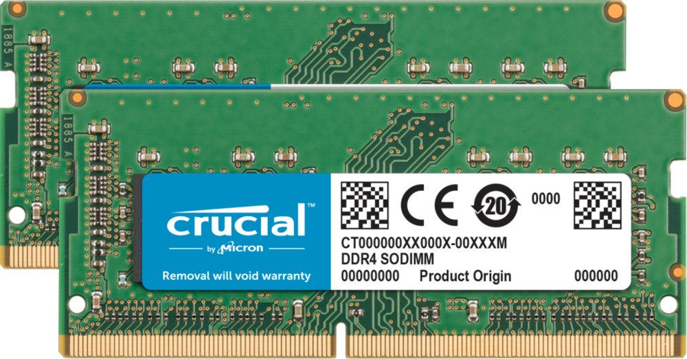 MEM Crucial 64 GB 2 x 32 GB DDR4 2666MHz – 0