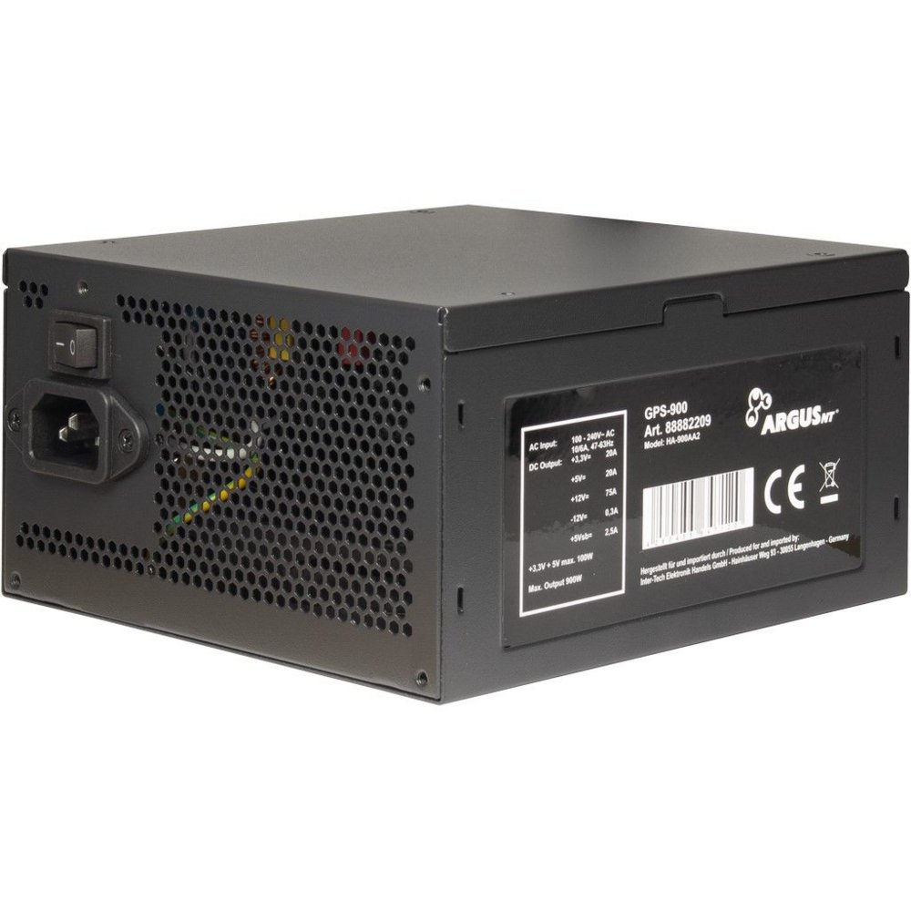 Inter-Tech GPS-900 power supply unit 900 W 20+4 pin ATX ATX Zwart – 2