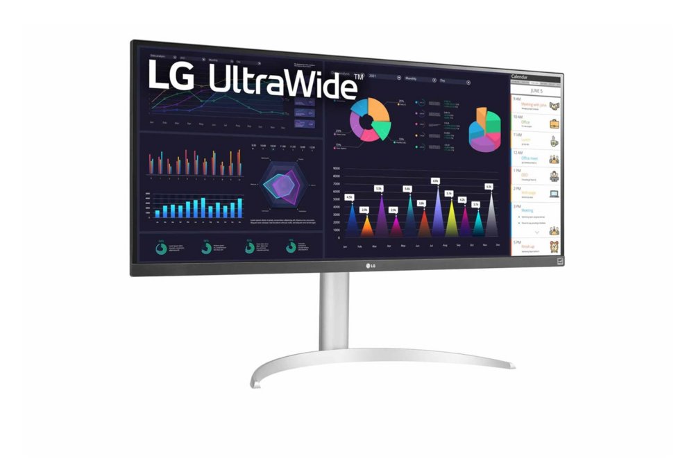 LG 34WQ65X-W computer monitor 86,4 cm (34″) 2560 x 1080 Pixels UltraWide Quad HD LCD Grijs – 2